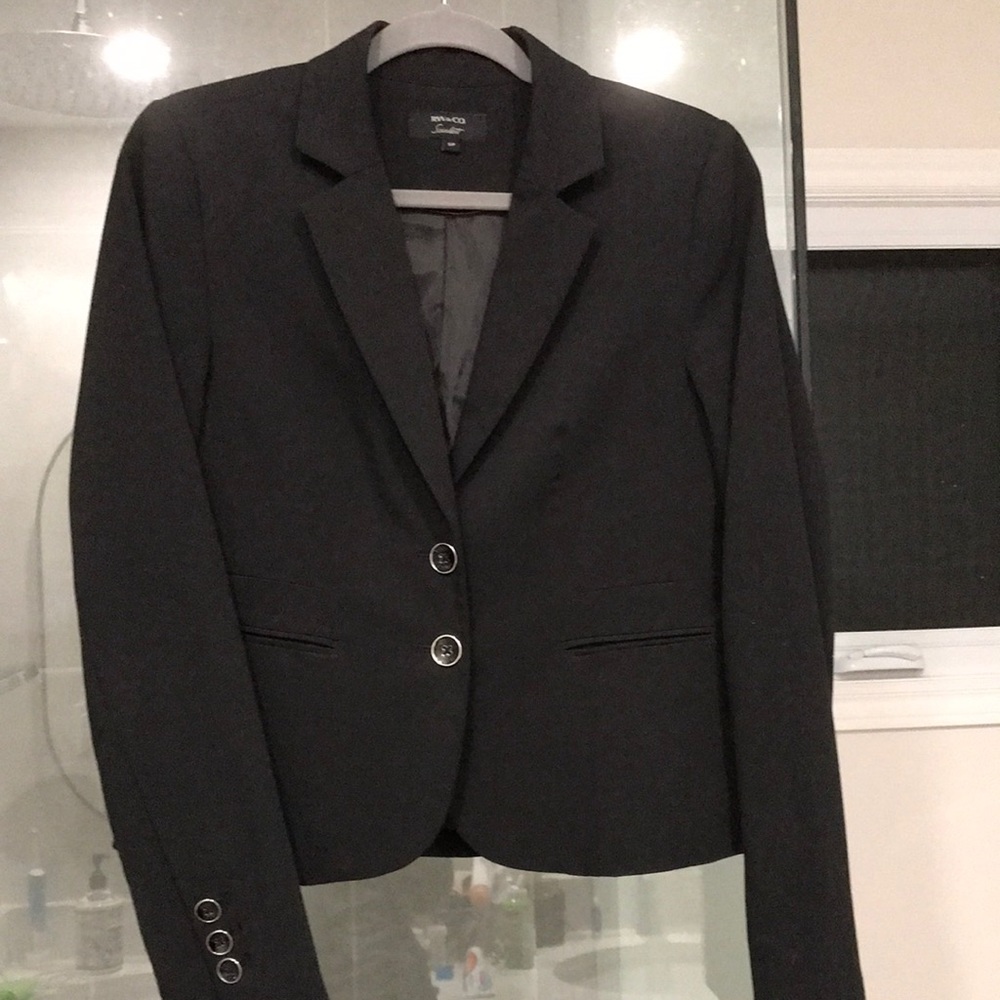 RW&CO Black Suit Jacket S